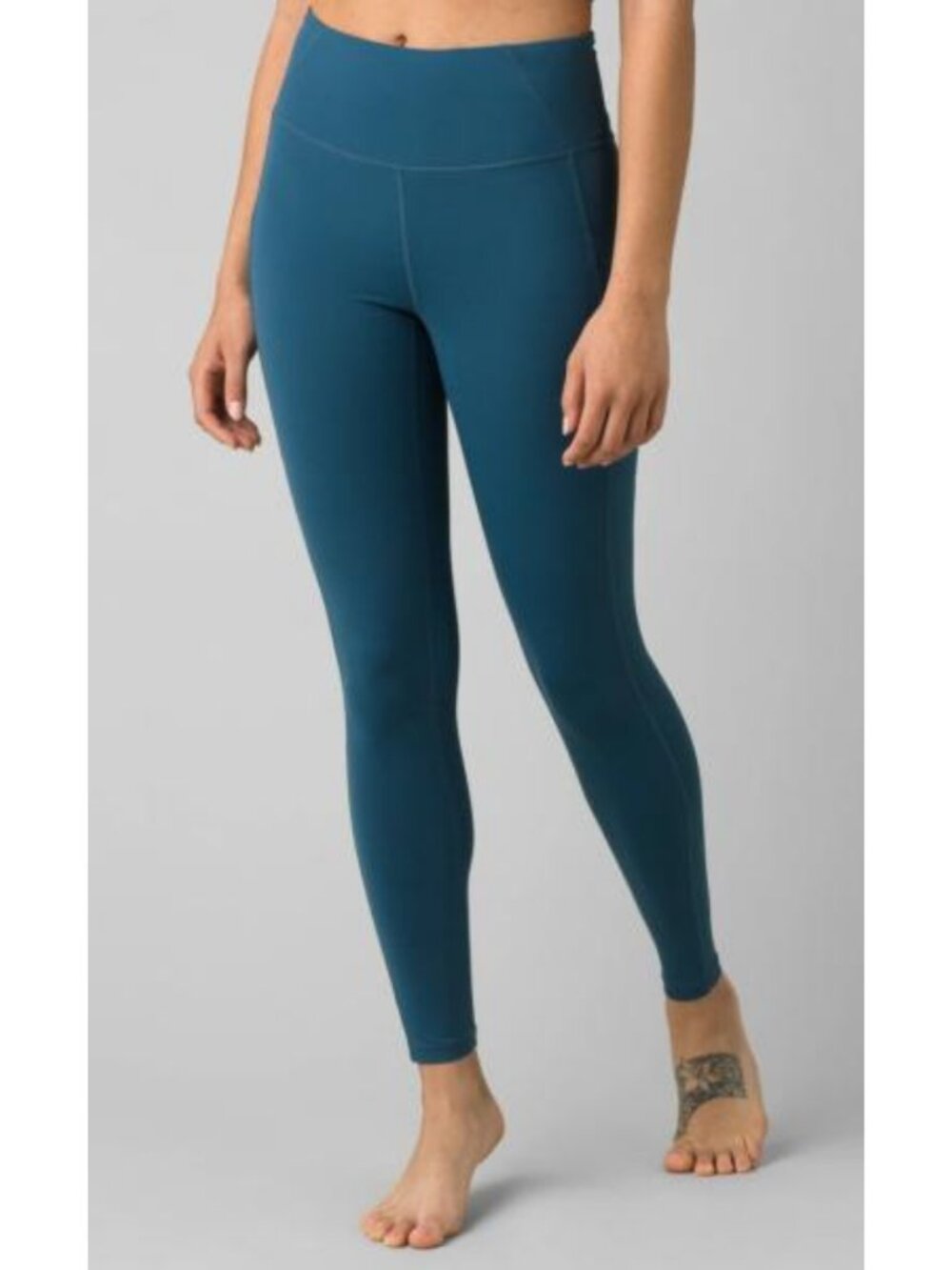PrAna Electa Teal High Rise Pocket Leggings Women's XS